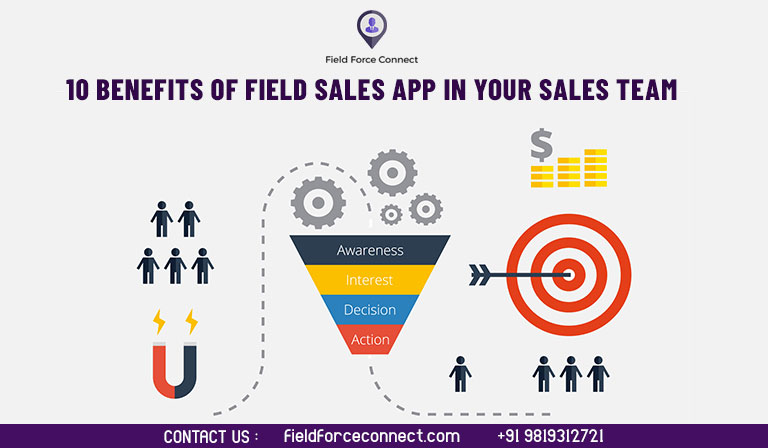 10 benefits of field sales app in your sales team| Mobile Sales App | sales app | best sales app